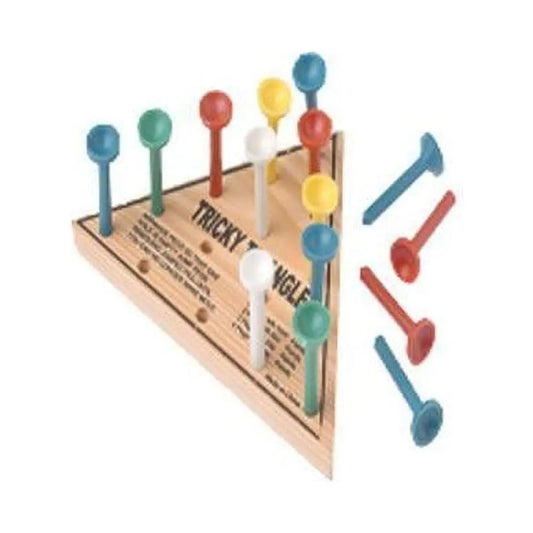 U.S. Toy Tricky Triangle Game - Travel Games Assorted MU845