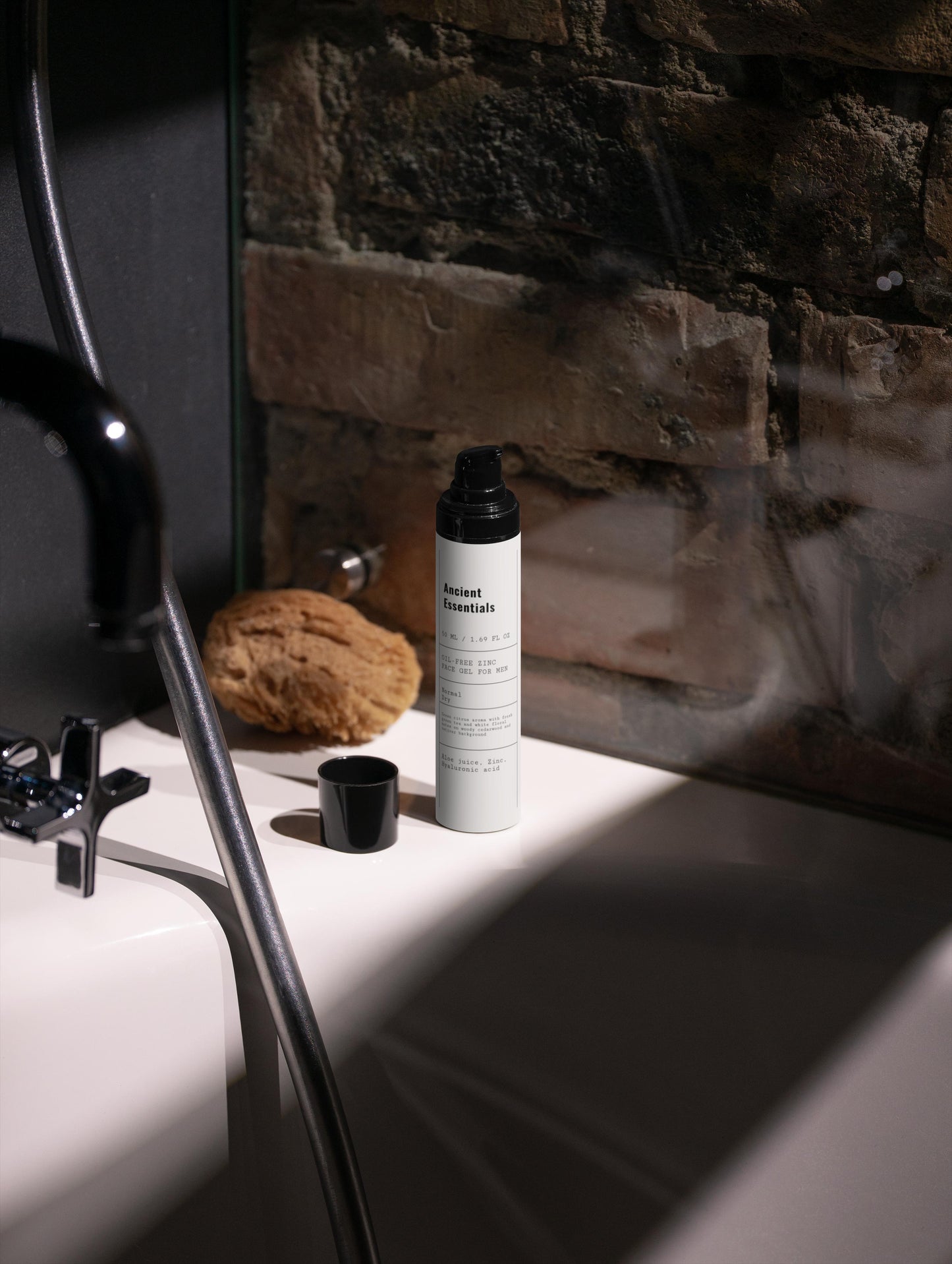 Oil-Free Zinc Face Gel for Men